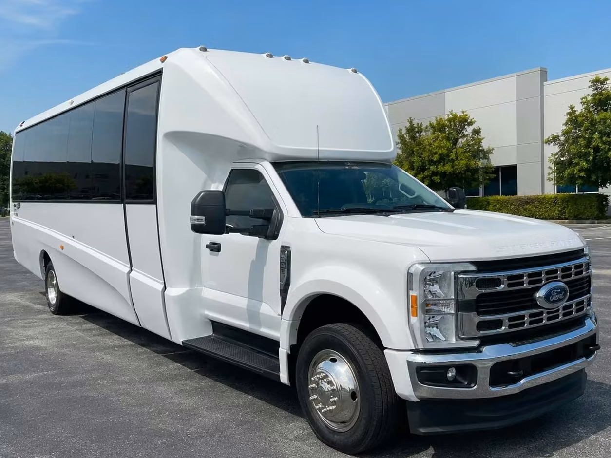 hallandale beach 25 passenger minibus rental