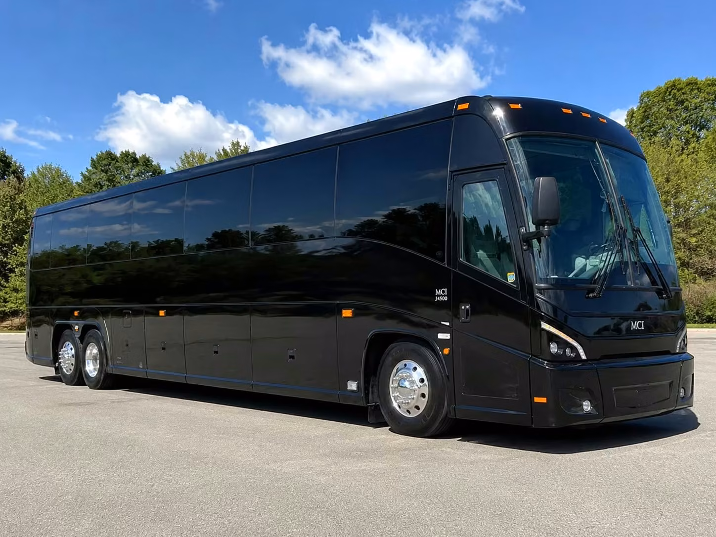 hallandale beach 56 passenger charter bus rental