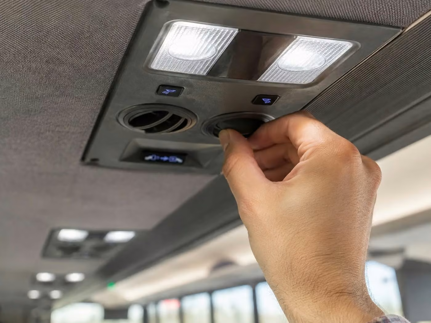 hallandale beach charter bus climate control