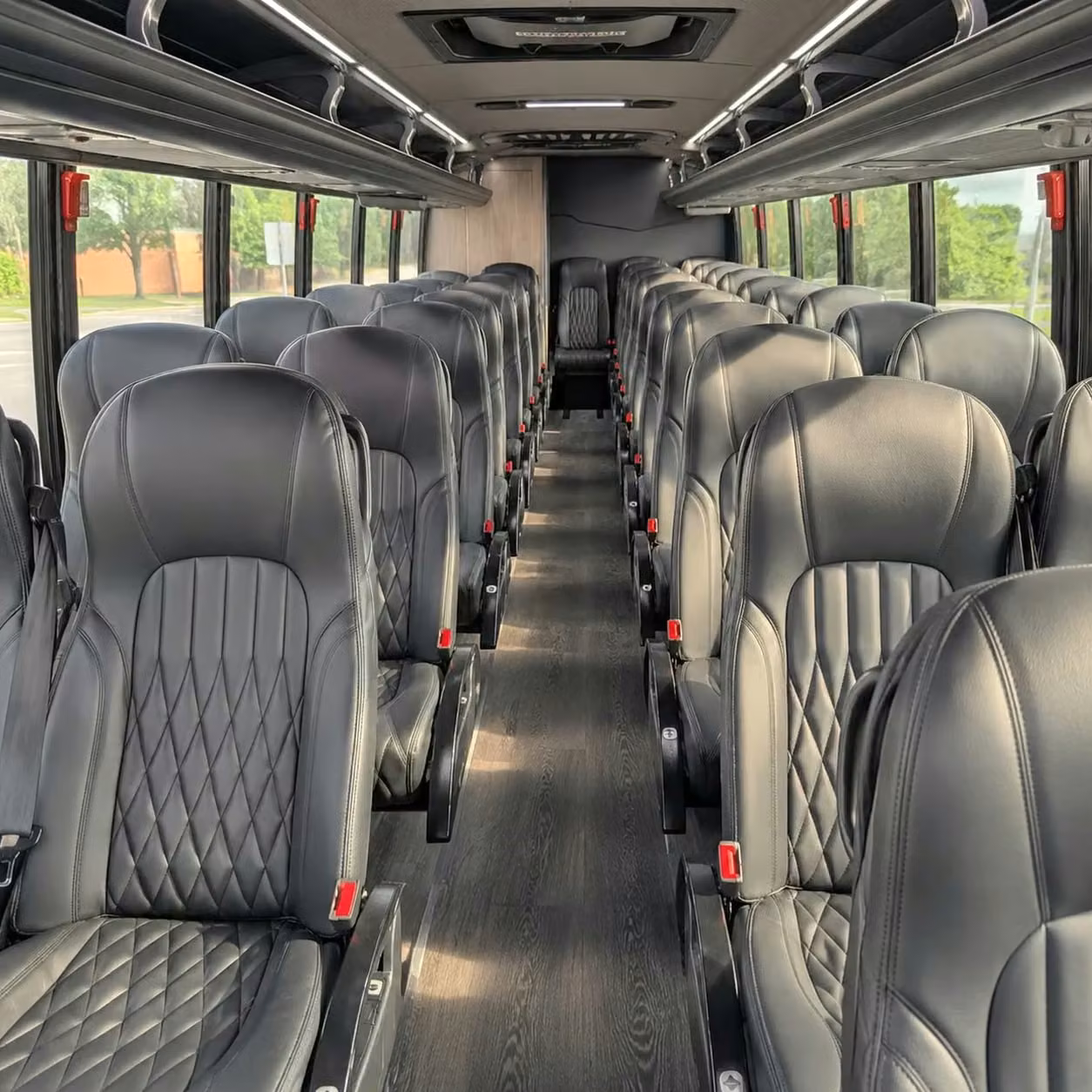 30 passenger minibus interior